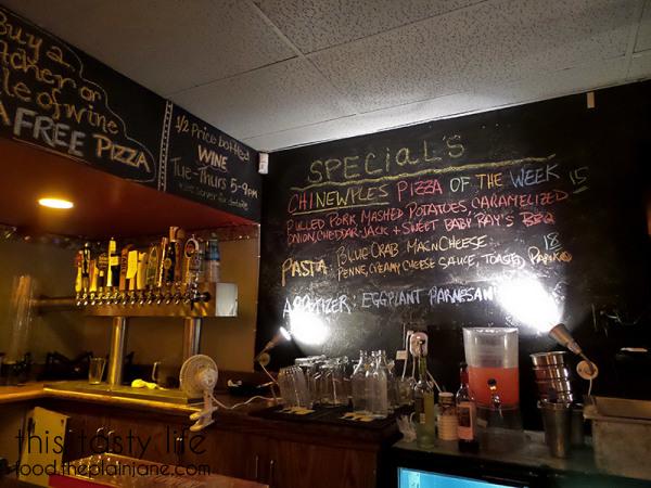 Specials at Isabella Artisan Pizzeria
