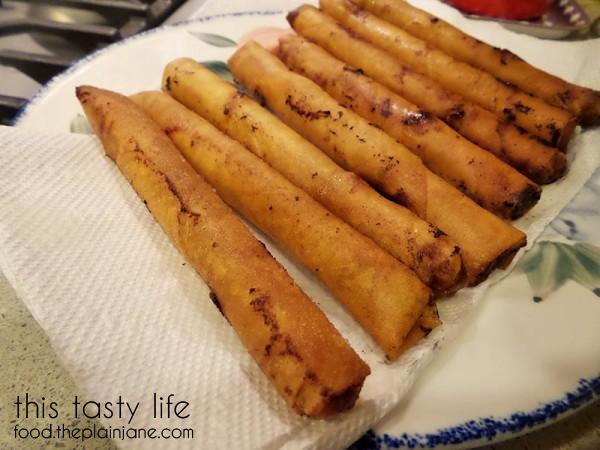Golden Delicious Lumpia - Get the recipe at This Tasty Life