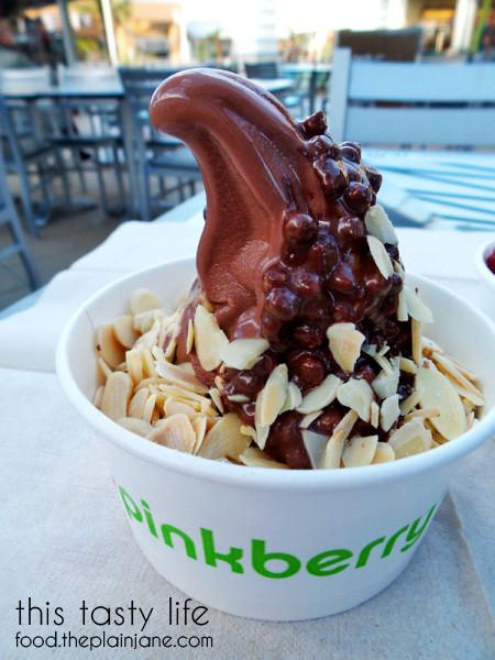Sea Salt Chocolate with Toppings at Pinkberry | San Diego, CA