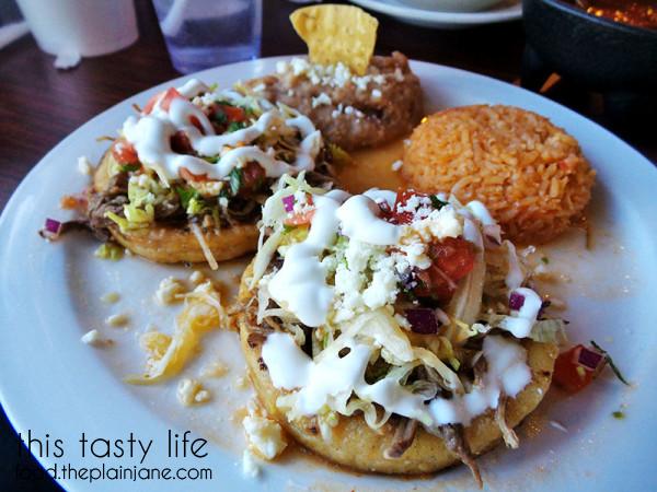 Sopes with beef | La Palapa Nayarit - San Diego, CA | This Tasty Life