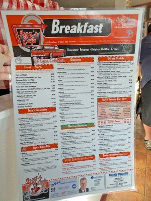 Breakfast Menu - Izzy's Cafe in El Cajon | This Tasty Life