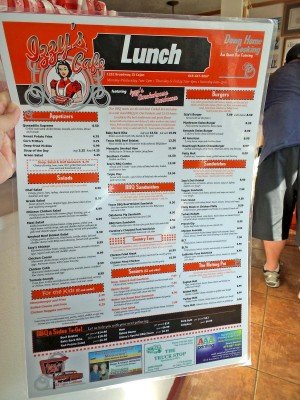 Lunch Menu - Izzy's Cafe in El Cajon | This Tasty Life