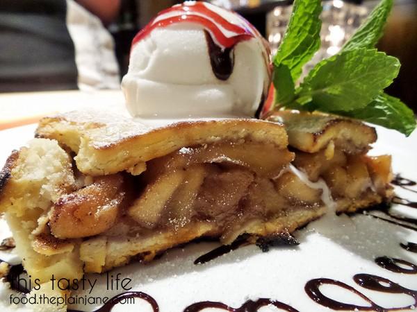 Side View of Apple Pie | Toast Enoteca - East Village/Downtown San Diego