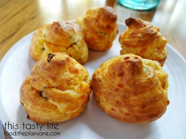 Cheesy Puffs Amuse-bouche - Juniper & Ivy - San Diego, CA