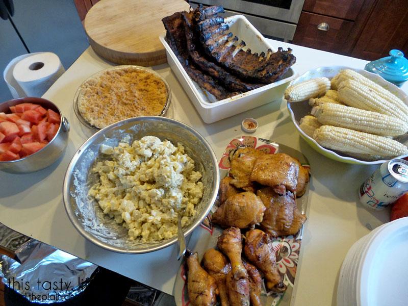 bbq’s, oak by absolut, and summer dinners on the grill