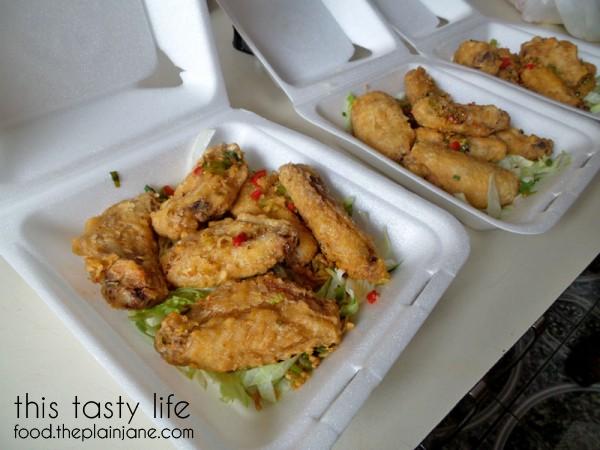Salt and Pepper Chicken Wings from QT Pot