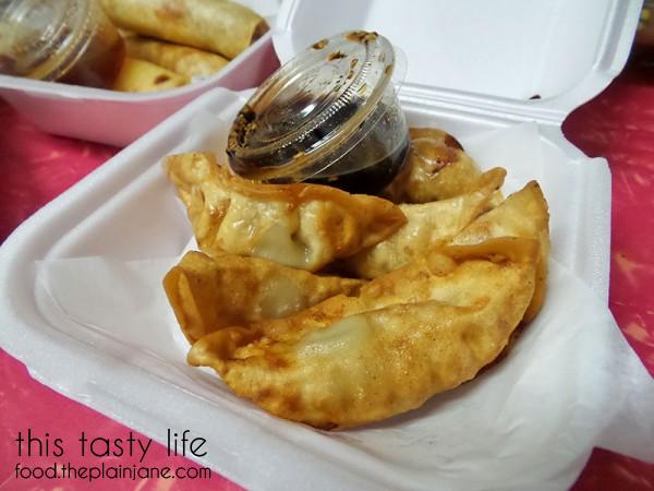 fried dumplings- from tuk tuk thai