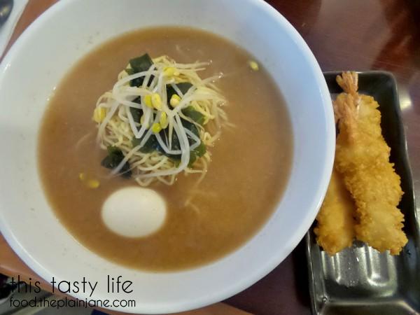 Shrimp Tempura Ramen at T-Pop Desserts & More | San Diego, CA