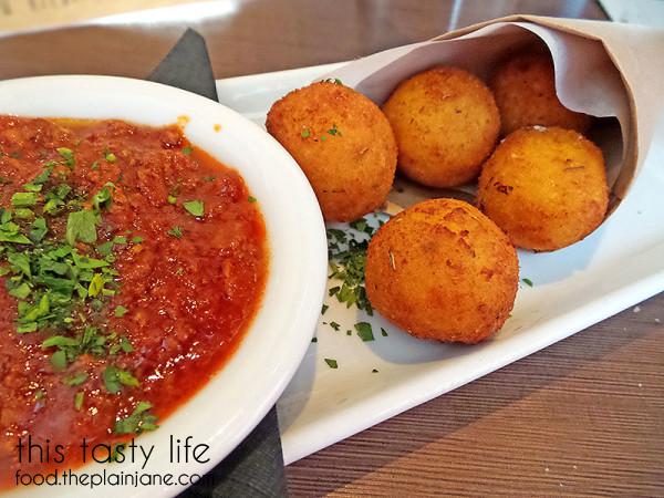 Fried Saffron Risotto Balls | Bencotto - Little Italy San Diego