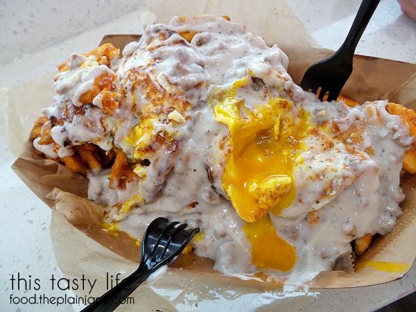 Eggs, Gravy and Waffle Fries | Funky Fries and Burgers in El Cajon