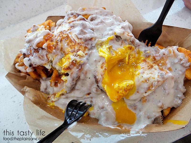 funky fries and burgers