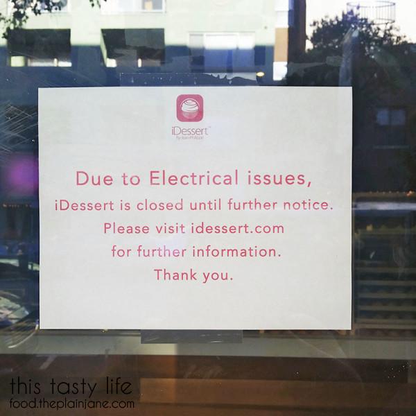 Dessert Fail at iDessert