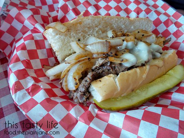 Cheesesteak at The Grove Grinder Sandwich Shop | Lemon Grove - San Diego, CA