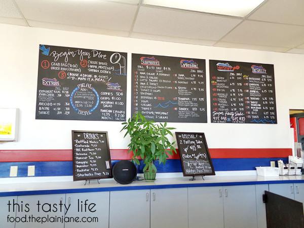 New Menu Boards | College Sub Shop - San Diego, CA
