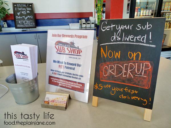 New Reward Program | College Sub Shop - San Diego, CA