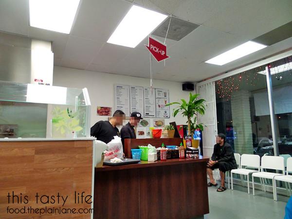 Front counter at Wei Wei Asian Express