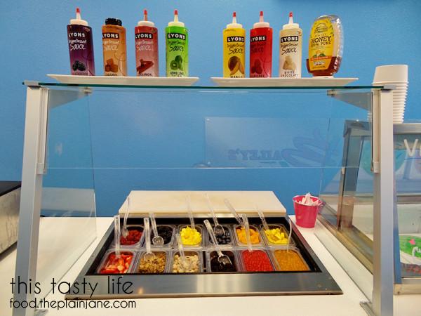 Fruits and Sauces at Bailey's Frozen Yogurt | Escondido, CA - This Tasty Life