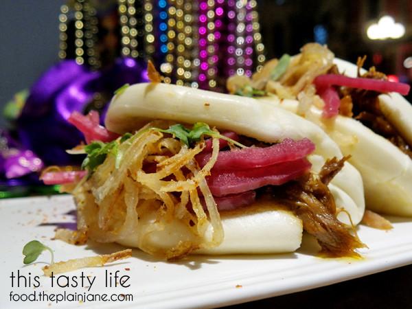 Smoked Duck Leg Bao at Blush Ice Bar | San Diego, CA