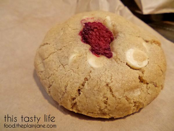 White Chocolate Raspberry Cookie at Milk Jar Cookies - Los Angeles, CA