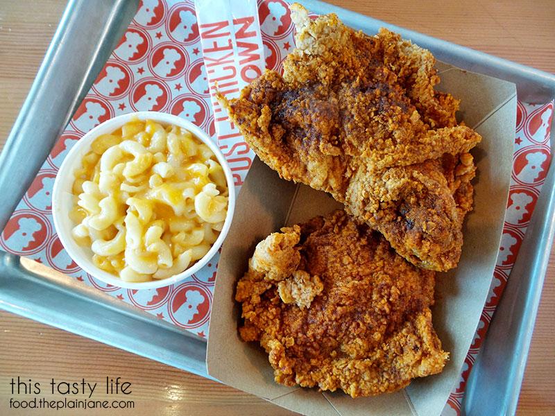 blue ribbon fried chicken + shake shack in vegas