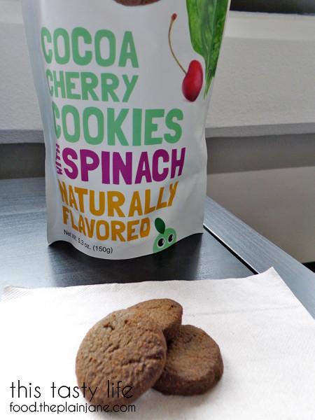 Cocoa Cherry with Spinach Hidden Garden Cookies