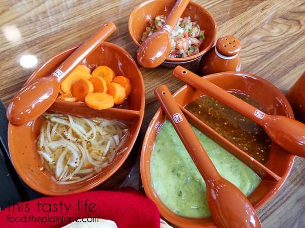 Condiments at Pipirins | Gaslamp Quarter - San Diego, CA