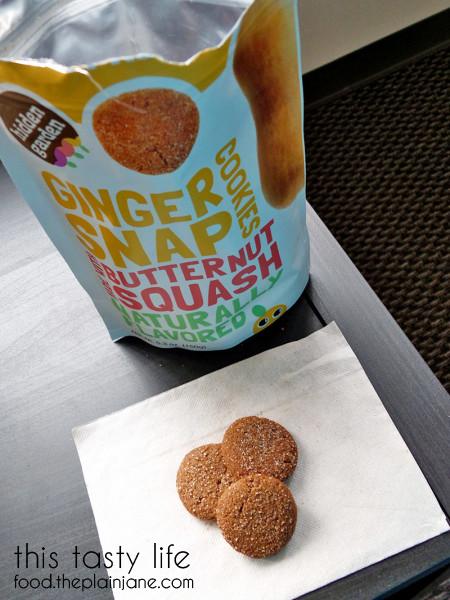 Gingersnap with Butternut Squash Hidden Garden Cookies