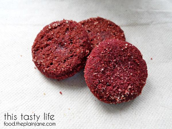 Red Velvet with Beets Hidden Garden Cookies