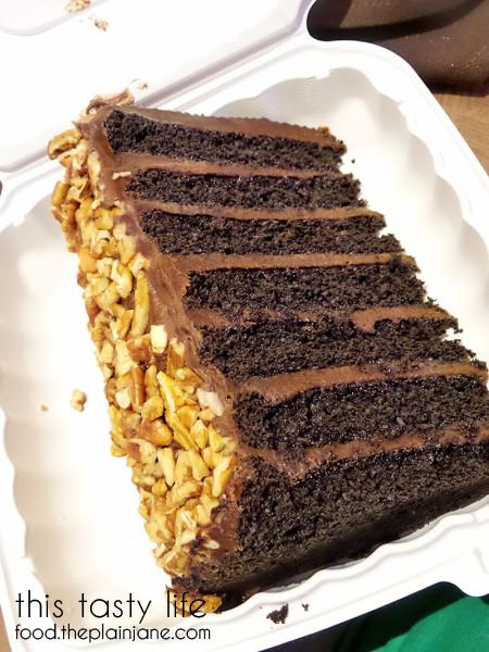 7-Layer Chocolate Fudge Cake at The Cafe at Harrah's Rincon Casino | Valley Center, CA