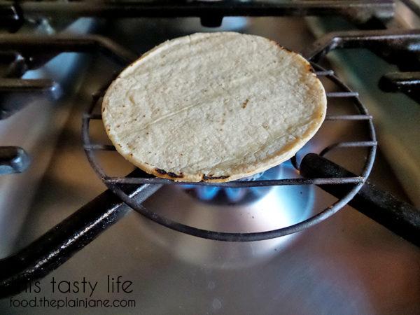 This is how I heat up tortillas