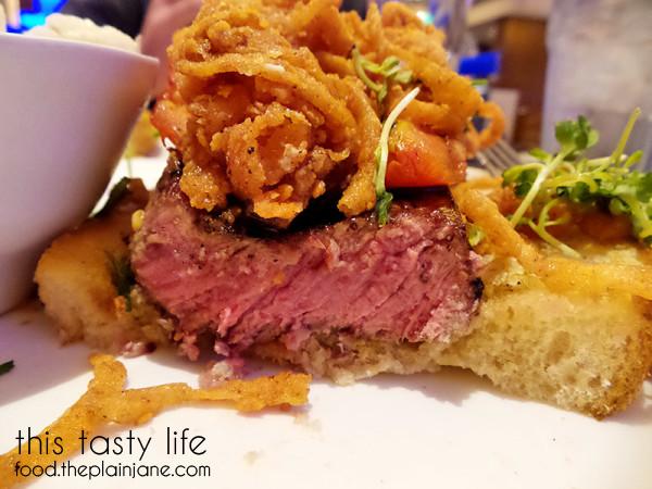 Medium rare steak | The Cafe at Harrah's Rincon Casino | Valley Center, CA