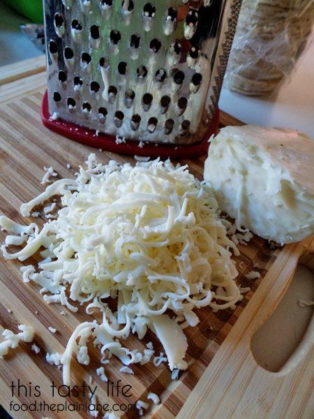 Shredding some cheese