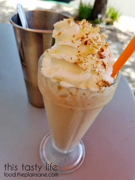 Caramel Salted Pretzel Milkshake at Burger Lounge | Kensington - San Diego, CA