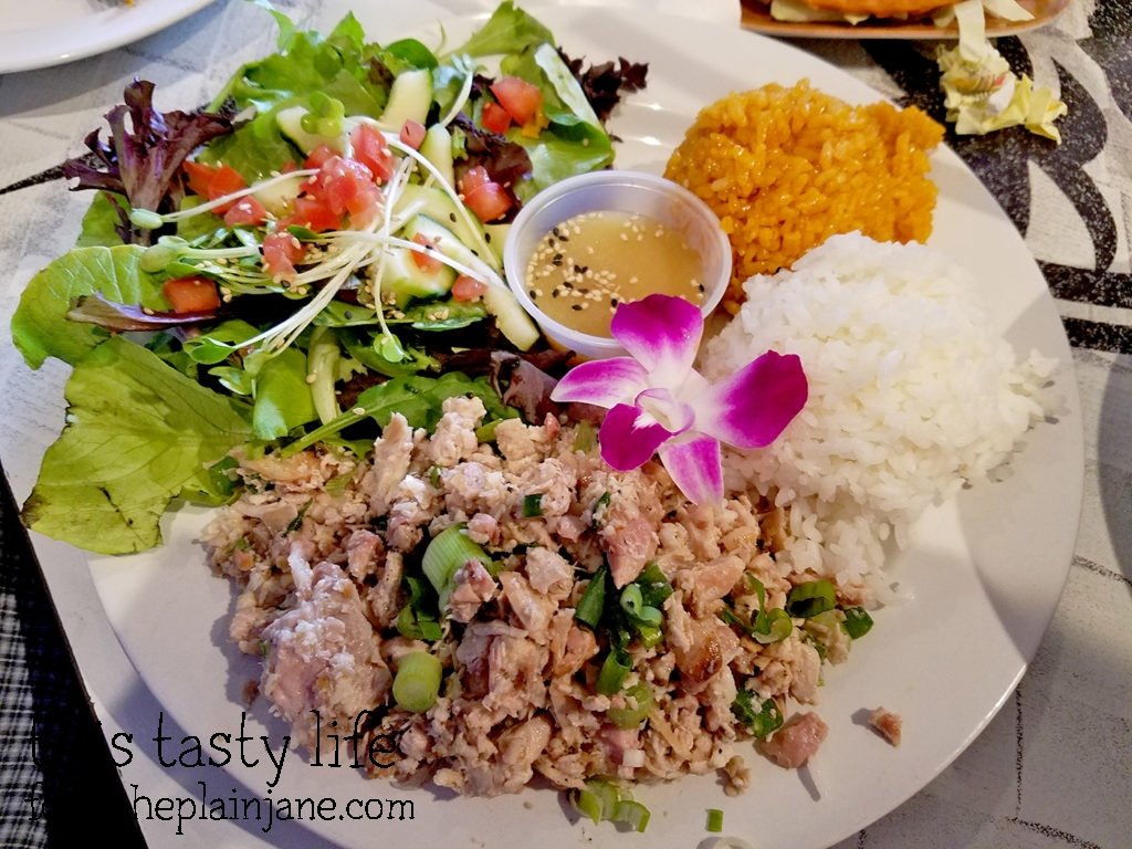 Chicken Kelaguen Plate | Matua's Sushi Bar and Islander Grill - Chula Vista, CA