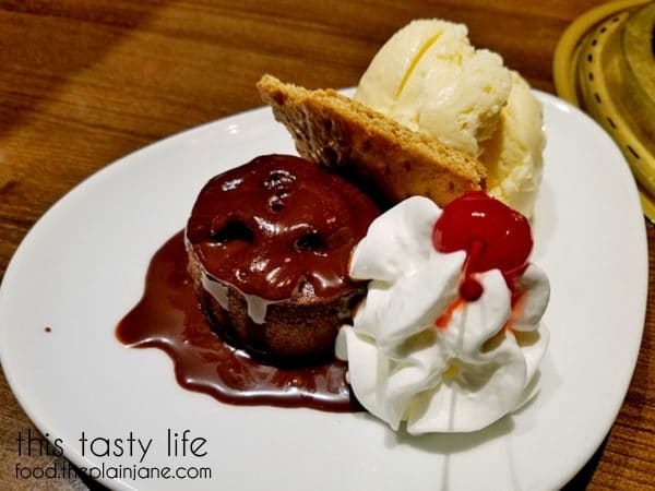 Chocolate Lava Cake Dessert | Gyu-Kaku Japanese BBQ - Scripps Ranch / San Diego, CA