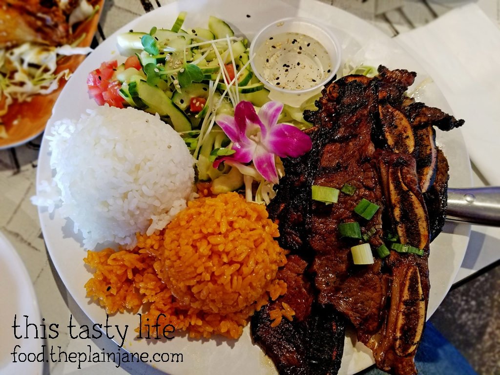 Kalbi Ribs Plate | Matua's Sushi Bar and Islander Grill - Chula Vista, CA