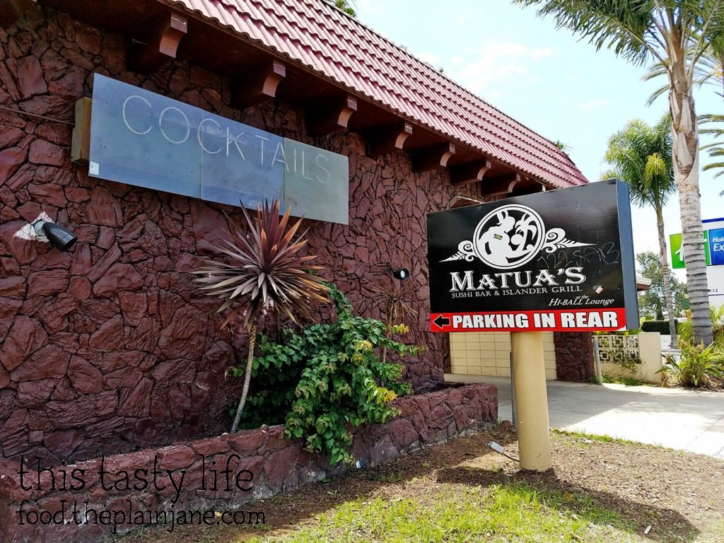 Exterior | Matua's Sushi Bar and Islander Grill - Chula Vista, CA