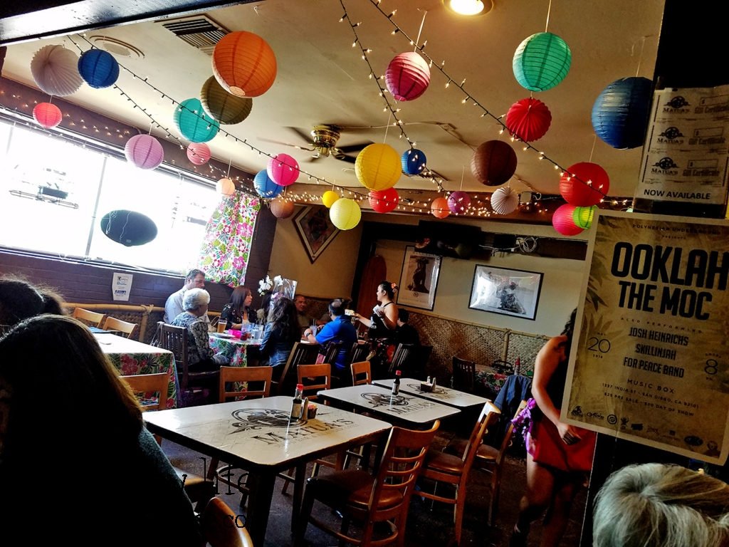 Interior | Matua's Sushi Bar and Islander Grill - Chula Vista, CA