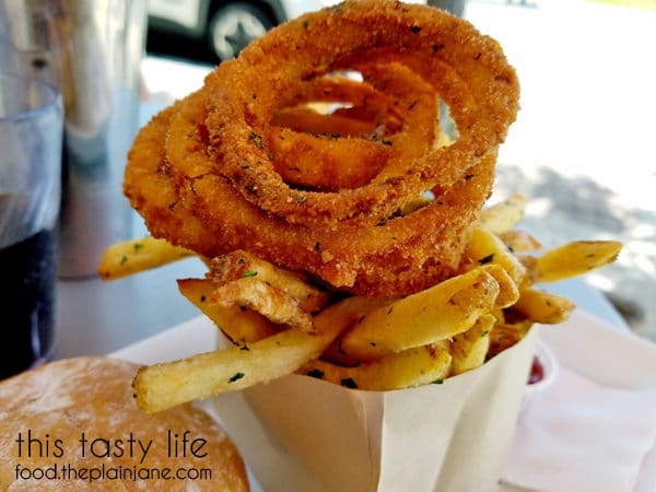 Onion Rings and French Fries at Burger Lounge | Kensington - San Diego, CA