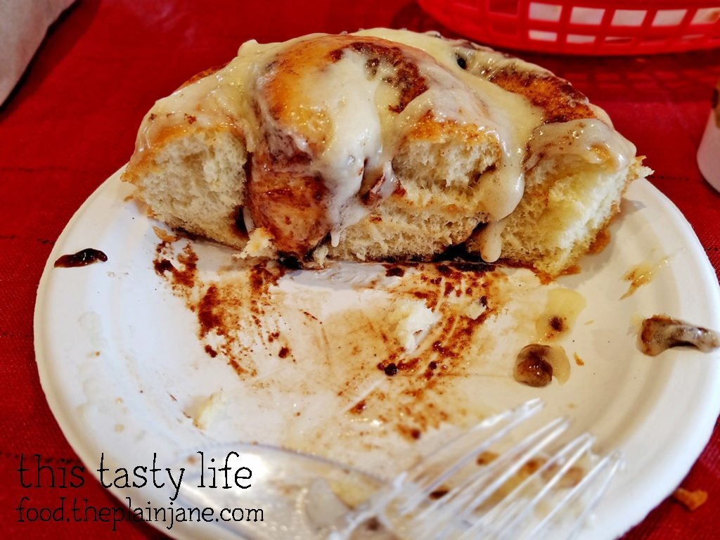 Cinnamon Roll Center at Bear Buns Bakery | Serra Mesa, San Diego, CA