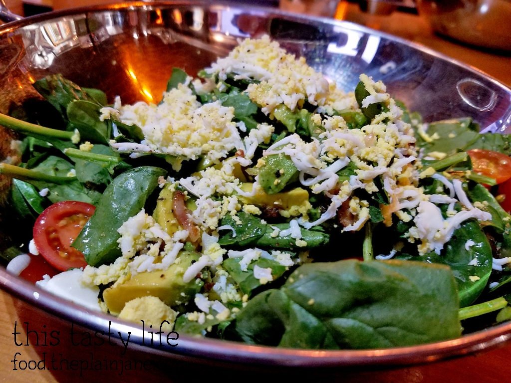 Spinach and Bacon Salad with Egg Zest | Encontro North Park - San Diego, CA