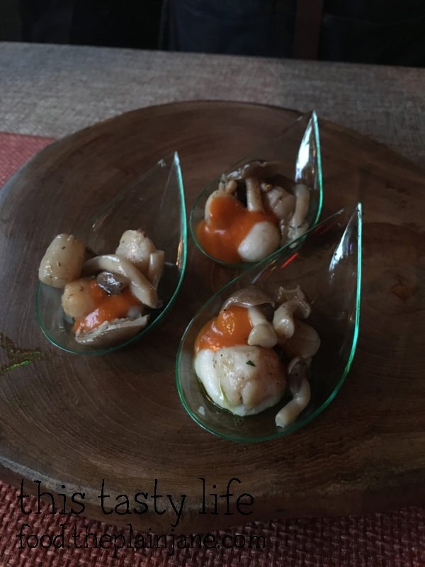 Oyster Shooter at Rustic Root | Taste of Downtown