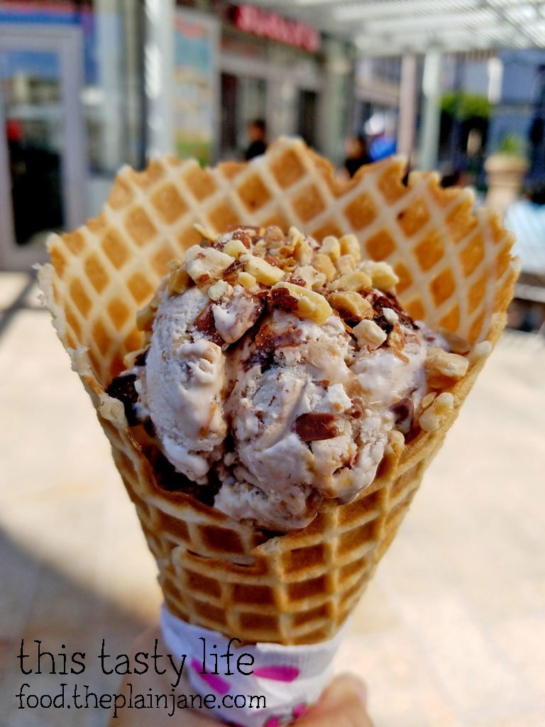Waffle Cone at Sloan's Ice Cream | San Diego, CA