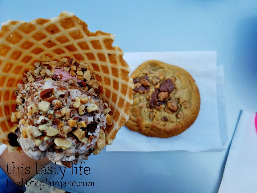 Ice cream and cookies at Sloan's Ice Cream | San Diego, CA