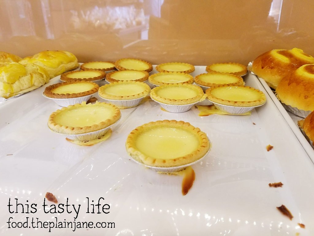 Egg Tarts at Sunmerry Bakery - Irvine, CA