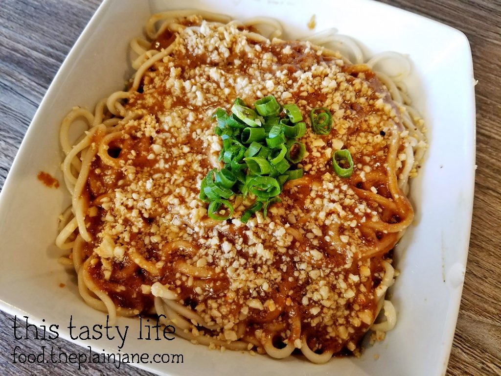 Noodles with Sesame Sauce at Facing East Noodle & Bar - San Diego, CA