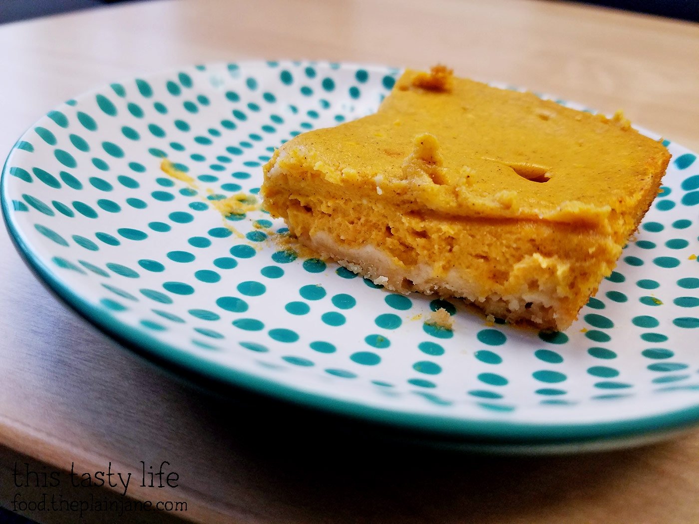 Pumpkin Cheesecake Bars for Miss Jones Bake it Better Challenge