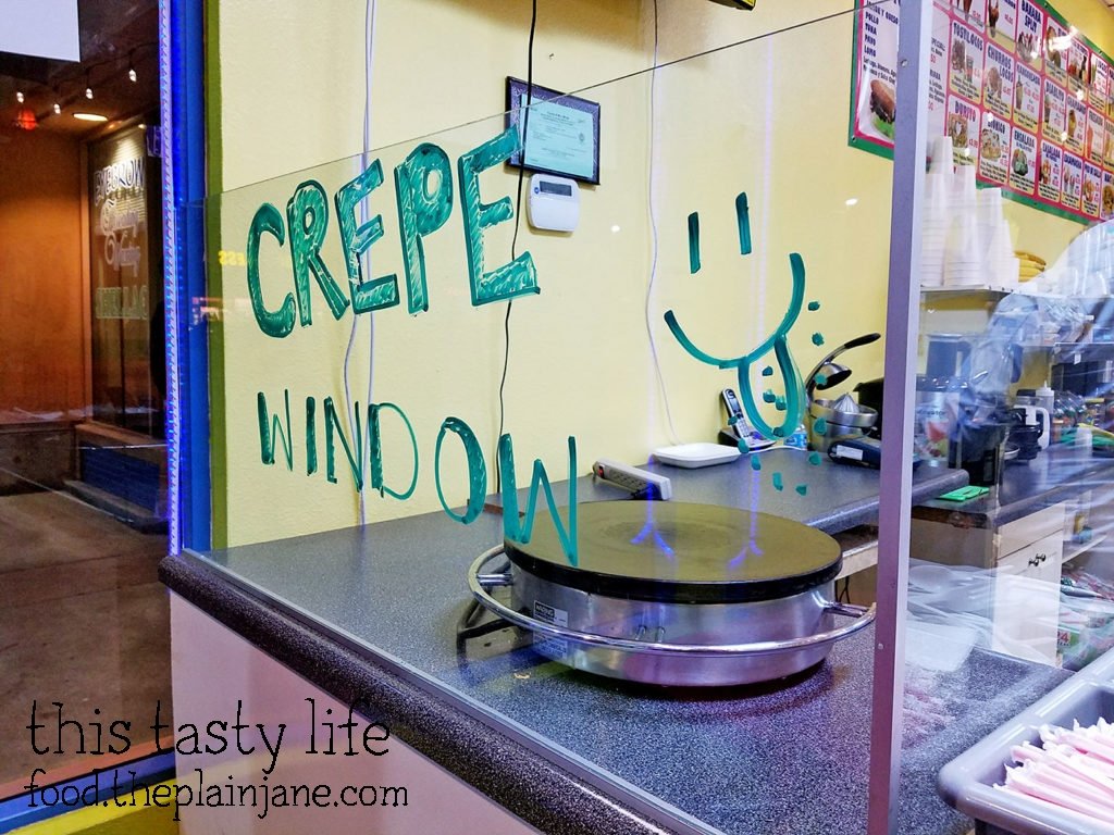 Crepe Window! at Fruteria La Buga - San Diego, CA - This Tasty Life