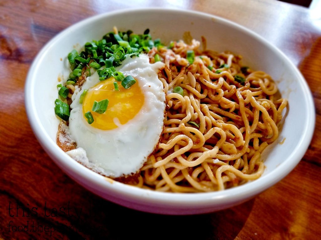 Sesame Sauce Noodles at Honey Badger Noodle Shop - Los Angeles, CA | This Tasty Life