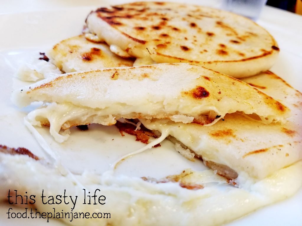 Cheese Pupusa at Hidden Paradise | San Bernadino, CA | This Tasty Life